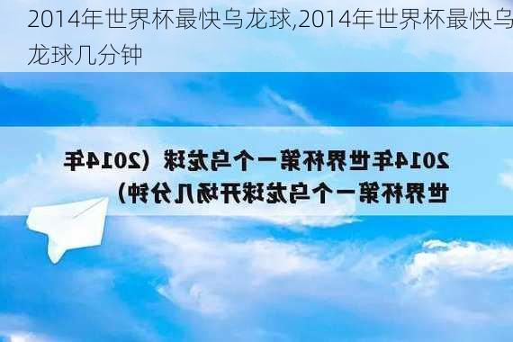 2014年世界杯最快乌龙球,2014年世界杯最快乌龙球几分钟