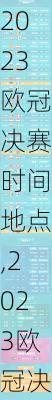 2023欧冠决赛时间地点,2023欧冠决赛时间地点球队