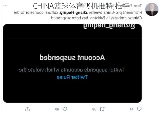 CHINA篮球体育飞机推特,推特