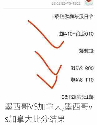 墨西哥VS加拿大,墨西哥vs加拿大比分结果