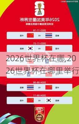 2026世界杯在哪,2026世界杯在哪里举行