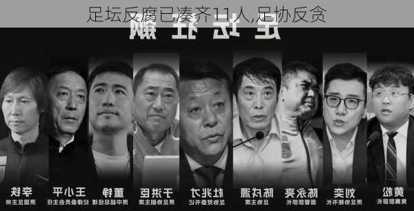 足坛反腐已凑齐11人,足协反贪