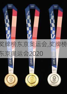 奖牌榜东京奥运会,奖牌榜东京奥运会2020